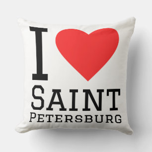 Almofada Eu amo São Petersburgo