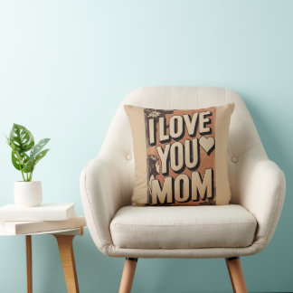 Almofada eu amo você mãe