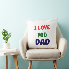 Almofada Eu Amo Você Papai Moderno