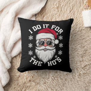 Almofada Eu Faço Por Causa Das Hos Riso De Papai Noel Natal
