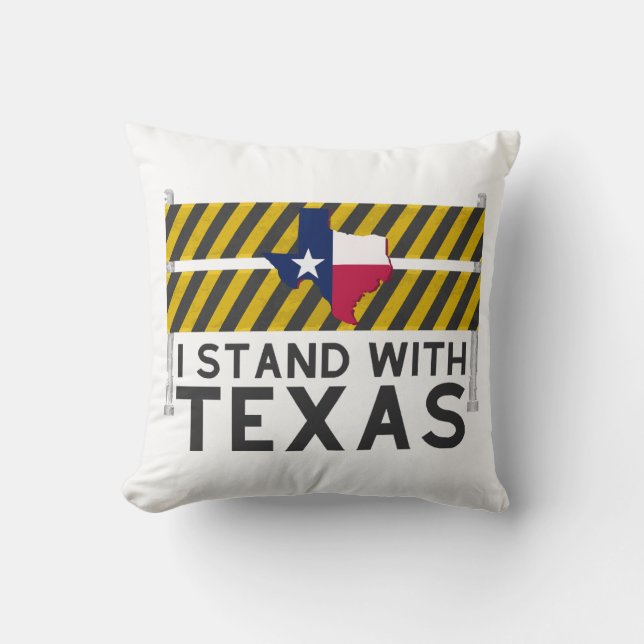 Almofada Eu Fico Com O Texas (Frente)