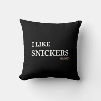 Almofada eu gosto de snickers