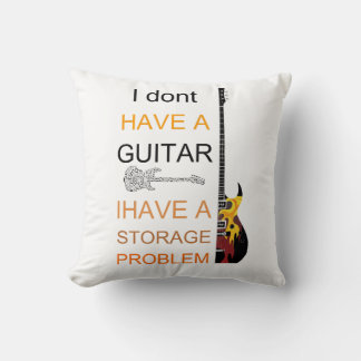 Almofada eu não tenho um problema de guitarra, eu tenho um