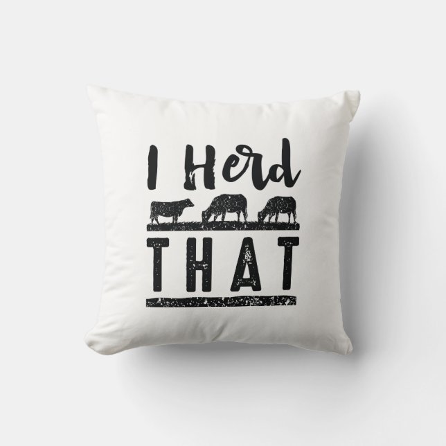 Almofada Eu Ouvi Isso (Frente)