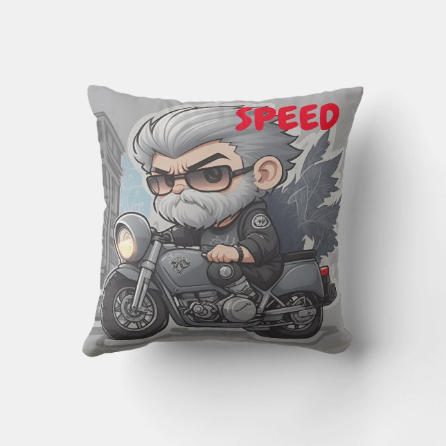 Almofada Eu sinto a necessidade, a necessidade de velocidad (Verso)