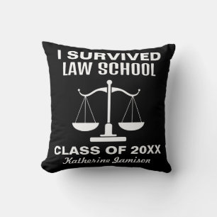 Almofada Eu Sobrevivi à Faculdade de Direito