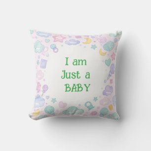 Almofada Eu sou apenas um bebê - Design
