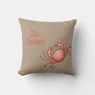 Almofada Eu sou Crabby