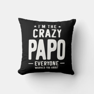 Almofada Eu sou o presente maluco de todos os Papo