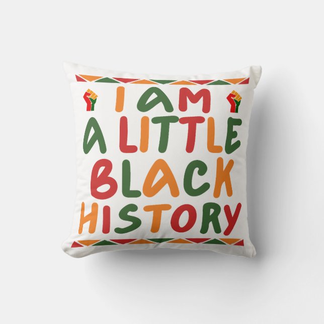 Almofada Eu Sou Um Pouco Negra (Frente)