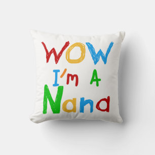 Almofada Eu sou uma camiseta de Nana e presentes