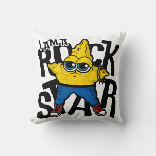Almofada Eu sou uma Estrela de Rock