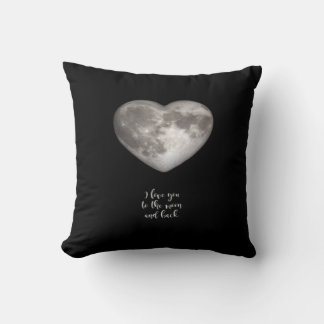Almofada Eu Te Amo Até a Lua e de Volta Olhar Minimal Limpo