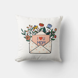 Almofada Eu te amo mãe