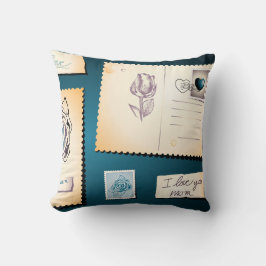 Almofada Eu te amo mãe, travesseiro