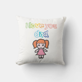 Almofada Eu Te Amo Pai