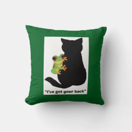 Almofada Eu tenho as suas costas