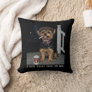 Almofada Eu Tenho Esse Cachorro Em Mim, Personalidade Engra