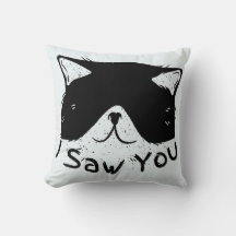 Eu Vi Você Gato Engraçado | Gato Preto | Meme de G