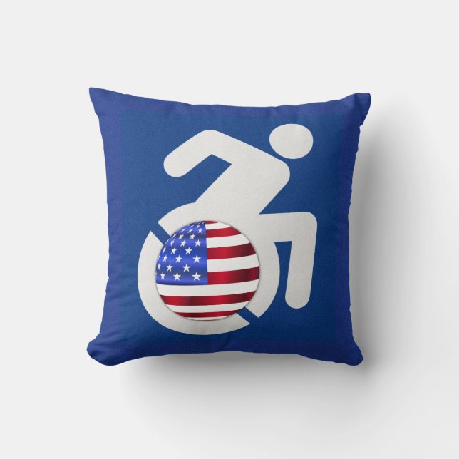 Almofada EUA Handicapped (Frente)