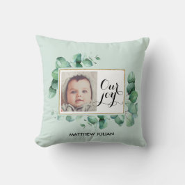 Almofada Eucalyptus Greenery Modern Photo Travesseiro decor