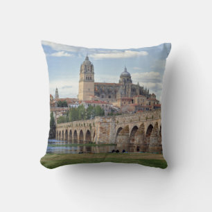 Almofada Europa, Espanha, Salamanca. A ponte romana sobre
