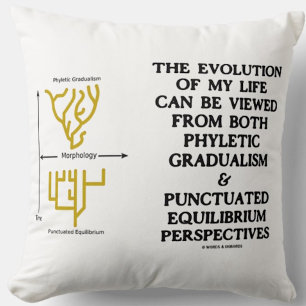 Almofada Evolution Phyletic Gradualism Pontuou Equilibrm