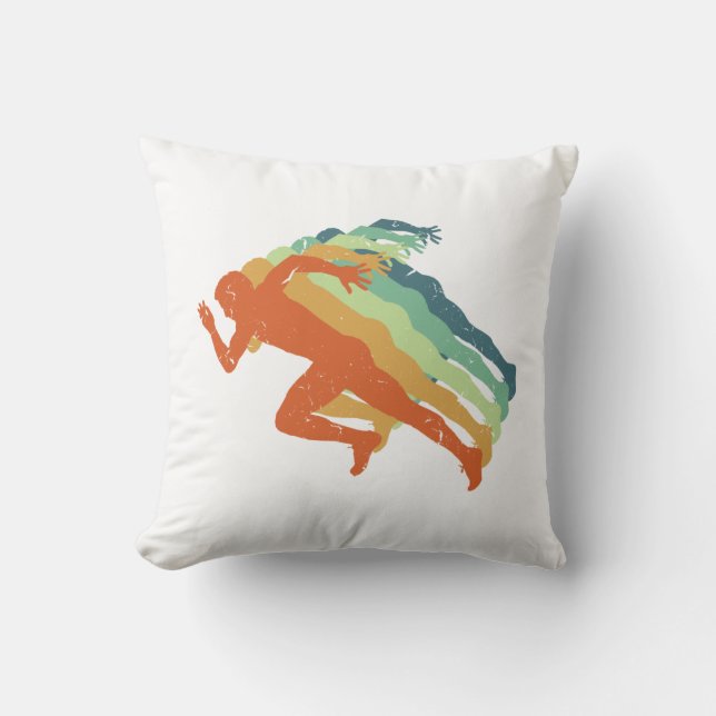 Almofada Executador da Maratona Retroativa Executando Venti (Frente)