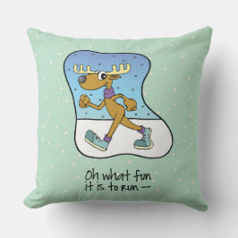 Almofada Exercício Corrente de Reindeer Natal