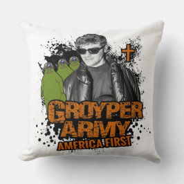 Almofada Exército Groyper - Travesseiro