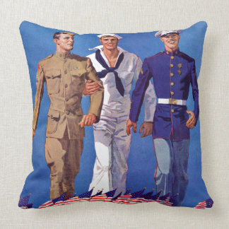 Almofada Exército, Marinho e Marines