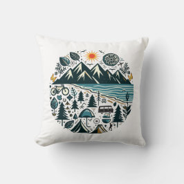 Almofada Exploração de Viagem de Camping de Aventura da Nat