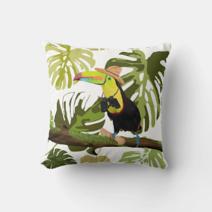 Almofada Explorador de Selva do Toucan