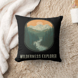 Almofada Explorador de Selvagem Personalizado Montanha
