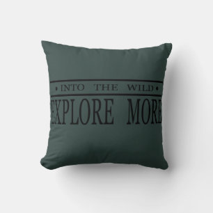 Almofada explorar mais travesseiros decorativos