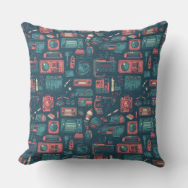 Almofada Explosão do passado: tecnologia da anos 80