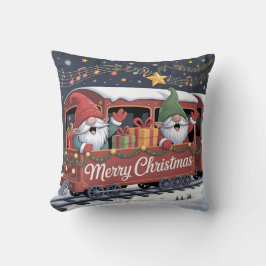 Almofada Expresso Musical dos Gnomos Whimsical