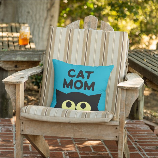 Almofada externa de Mãe de Gato Excêntrica para am (Cadeira)
