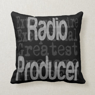Almofada Extraordinário produtor de rádio