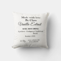 Extrato de baunilha casado adicionar ingredientes