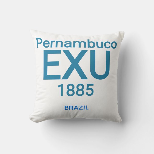 Almofada Exu brasilien Pernambuco 1885 (Frente)