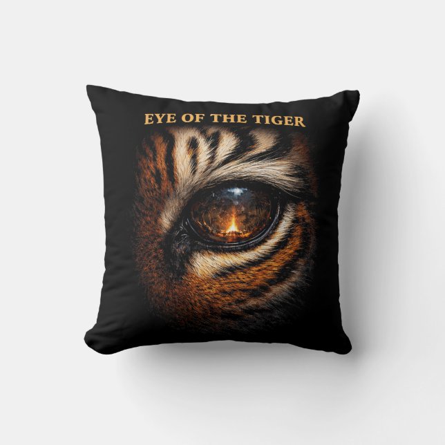 Almofada Eye of the Tiger (Frente)