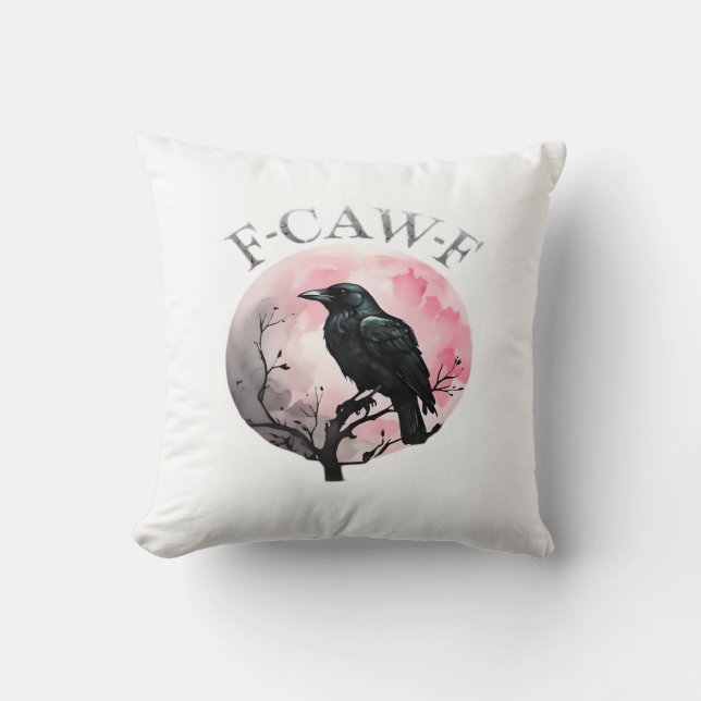 Almofada F-Caw-F Clássico Retro Legal (Frente)