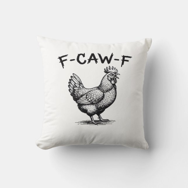 Almofada F-Caw-F Frango Essencial (Frente)