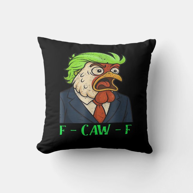 Almofada F-Caw-F Frango Essencial Simples Limpo (Frente)