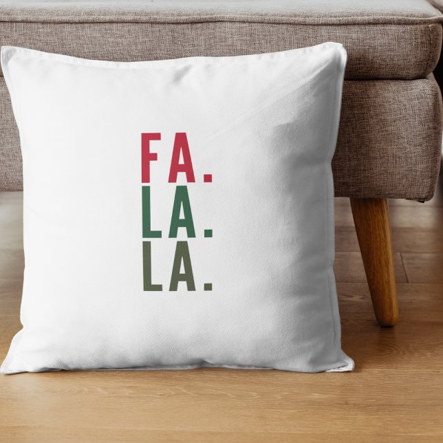 Almofada Fa La La, Decor de Férias Cozy (Criador carregado)