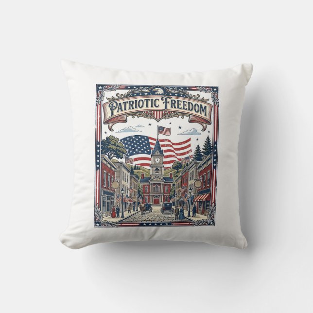 Almofada Fabricante de Sabonete Patriota (Frente)
