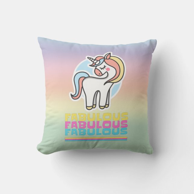 Almofada Fabuloso Unicórnio (Frente)
