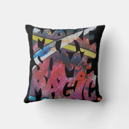 Almofada Faça algum Travesseiro decorativo mágico
