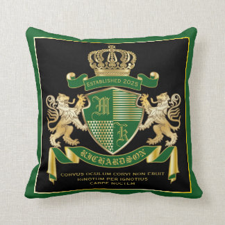 Almofada Faça seu próprio Casaco de armas emblema de leão D